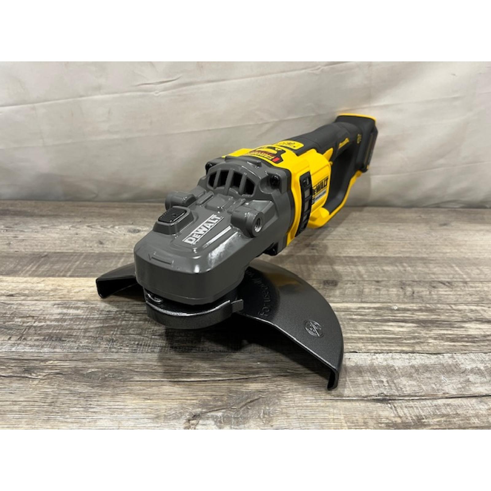 AS-IS DEWALT FLEXVOLT 60-Volt Lithium-Ion Cordless 7 in. to 9 in. Large Angle Grinder Kit