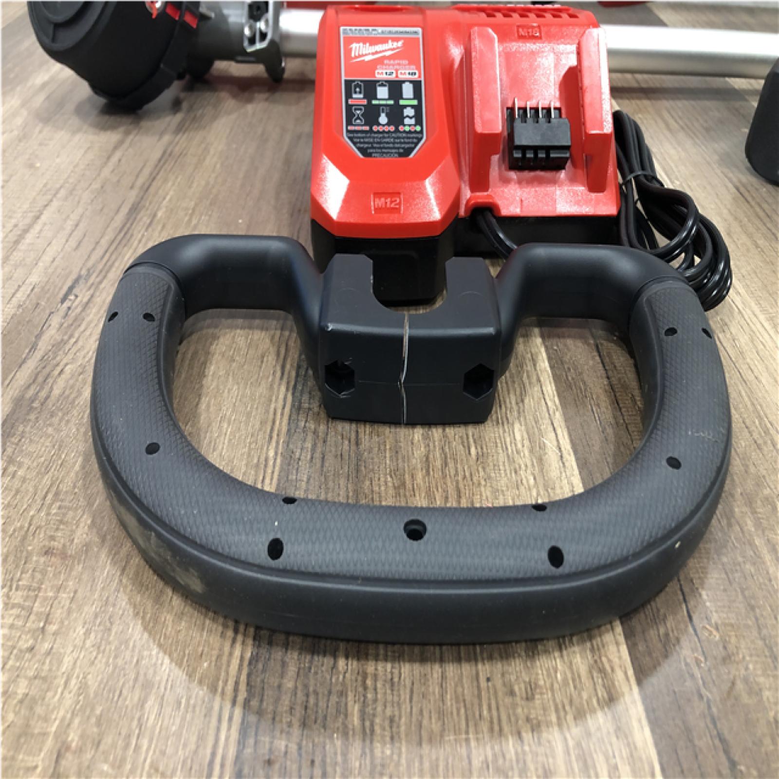 AS-IS Milwaukee FUEL 18V 16 in. Brushless Cordless Battery Powered String Trimmer Kit