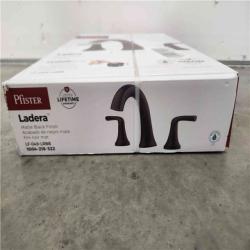 Phoenix Location NEW  Pfister Ladera 8 in. Widespread Double Handle Bathroom Faucet in Matte Black
