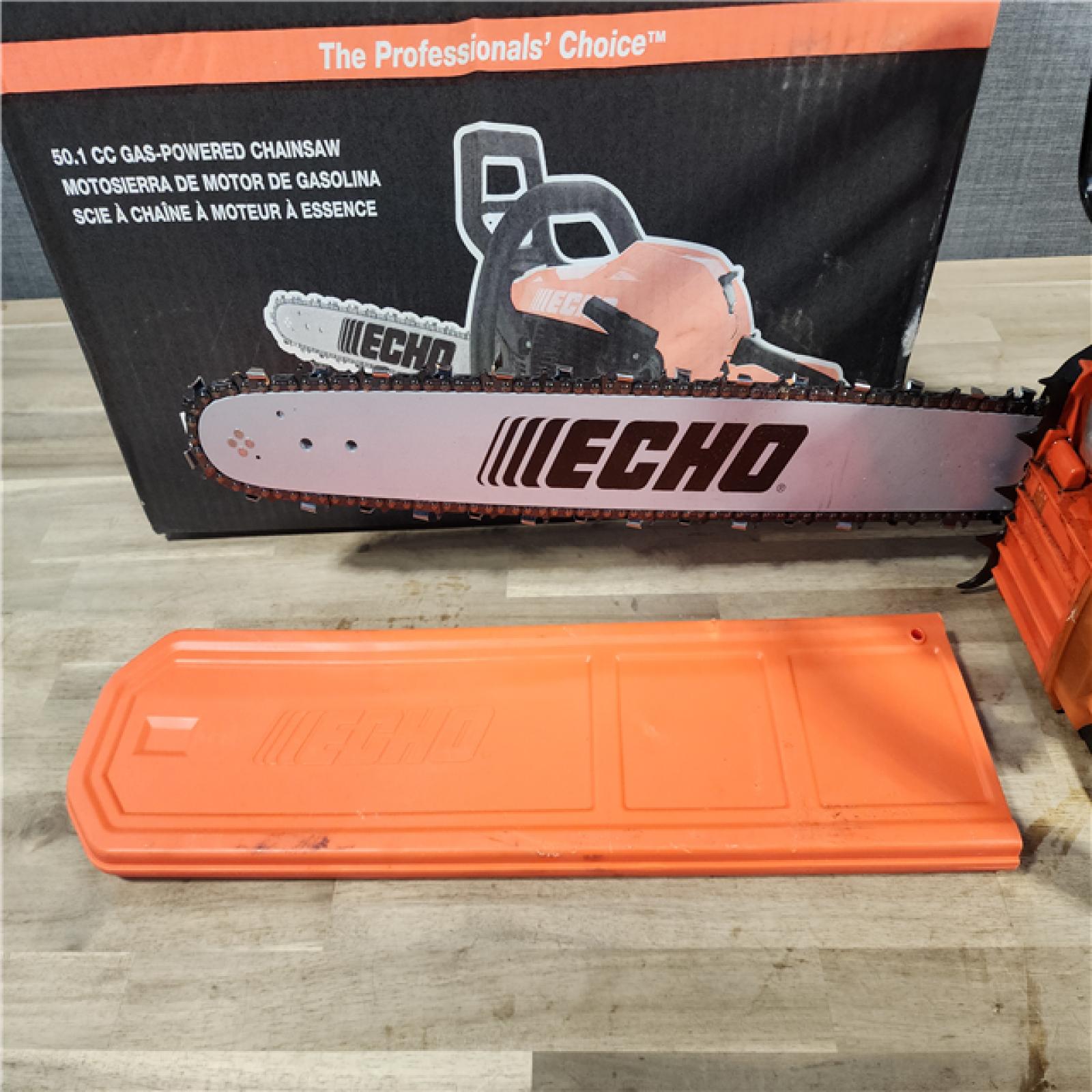 HOUSTON LOCATION - AS-IS ECHO 20 in. 50.1 Cc 2-Stroke Gas Rear Handle Chainsaw