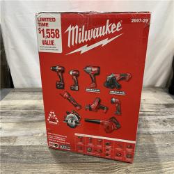 NEW - Milwaukee 18-Volt Lithium-Ion Cordless (9-Tool) Combo Kit