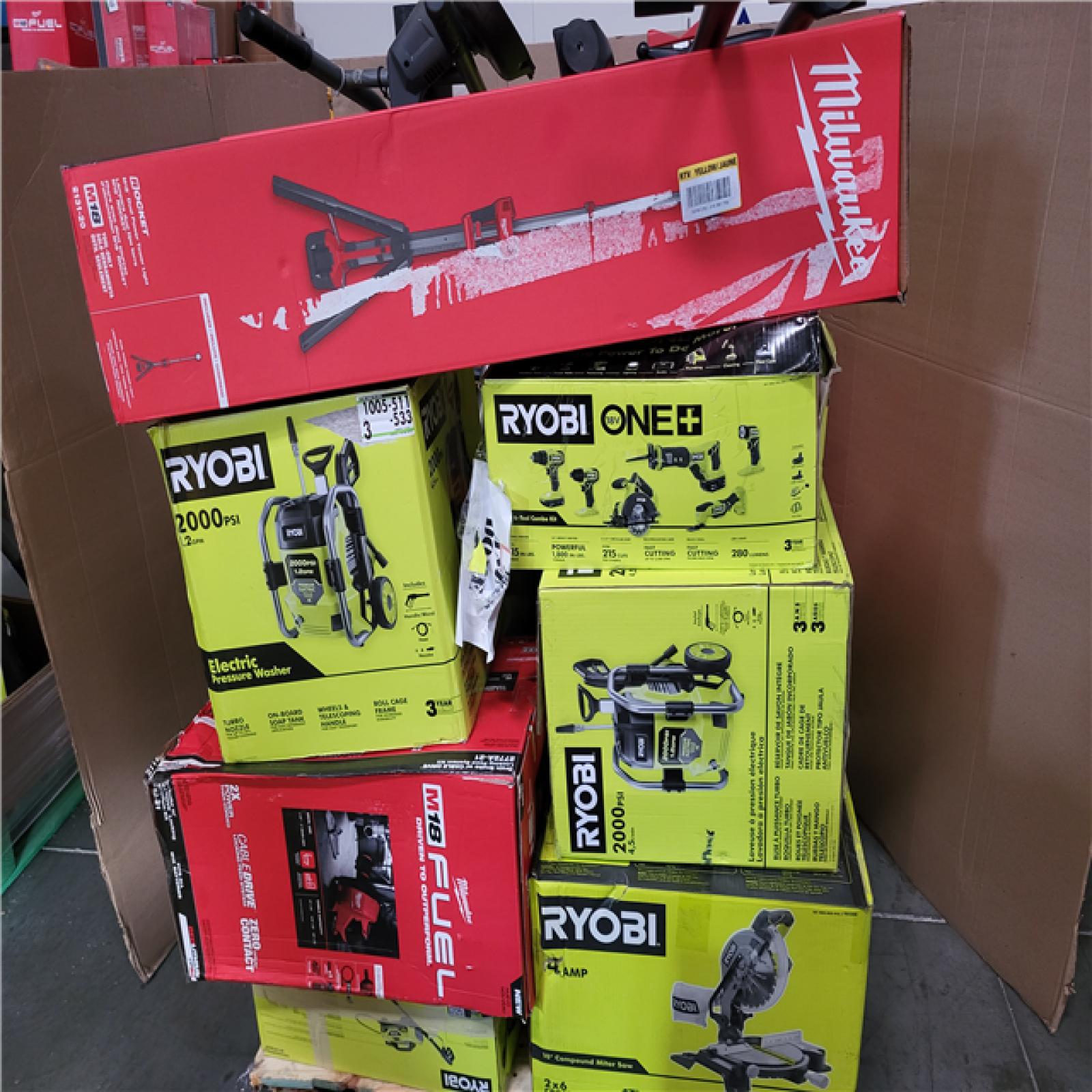 CALIFORNIA AS-IS TOOL PALLET