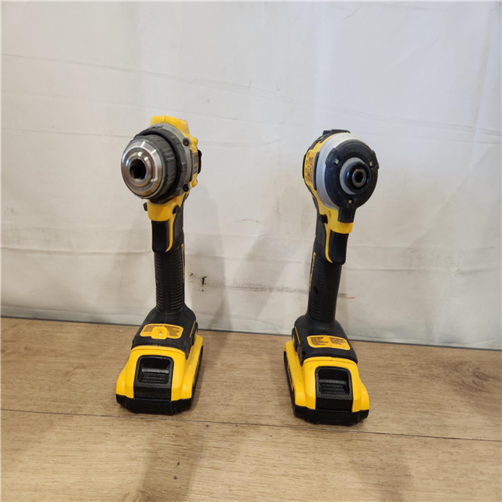 AS-IS- DEWALT ATOMIC 20-Volt MAX Lithium-Ion Cordless Combo (2-Tool) Kit