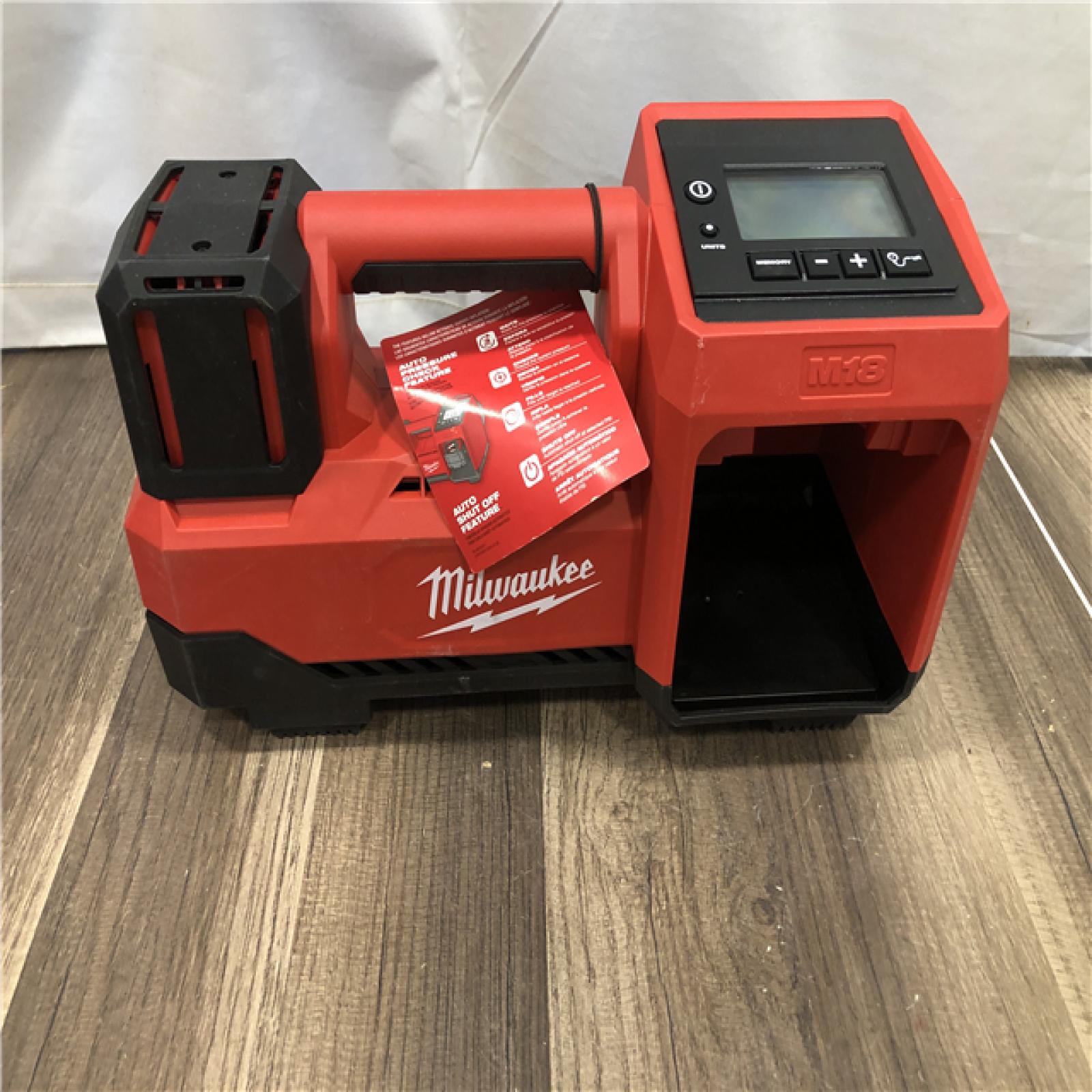 AS-IS Milwaukee 18-Volt Lithium-Ion Cordless Electric Portable Inflator (Tool-Only)