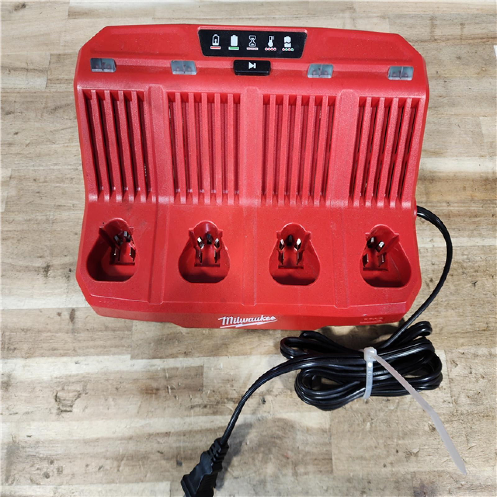 HOUSTON LOCATION - AS-IS MILWAUKEE BATTERY CHARGER PACK QTY - 2