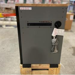 DALLAS LOCATION - Husky Heavy Duty 61 in. W x 23 in. D 15-Drawer Matte Gray Mobile Workbench Cabinet with Solid Wood Top