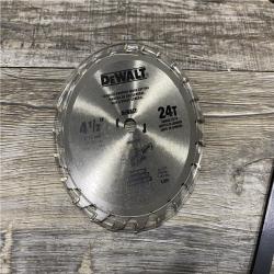 AS-IS DEWALT ATOMIC 20V MAX Cordless Brushless 4-1/2 in. Circular Saw (Tool Only)