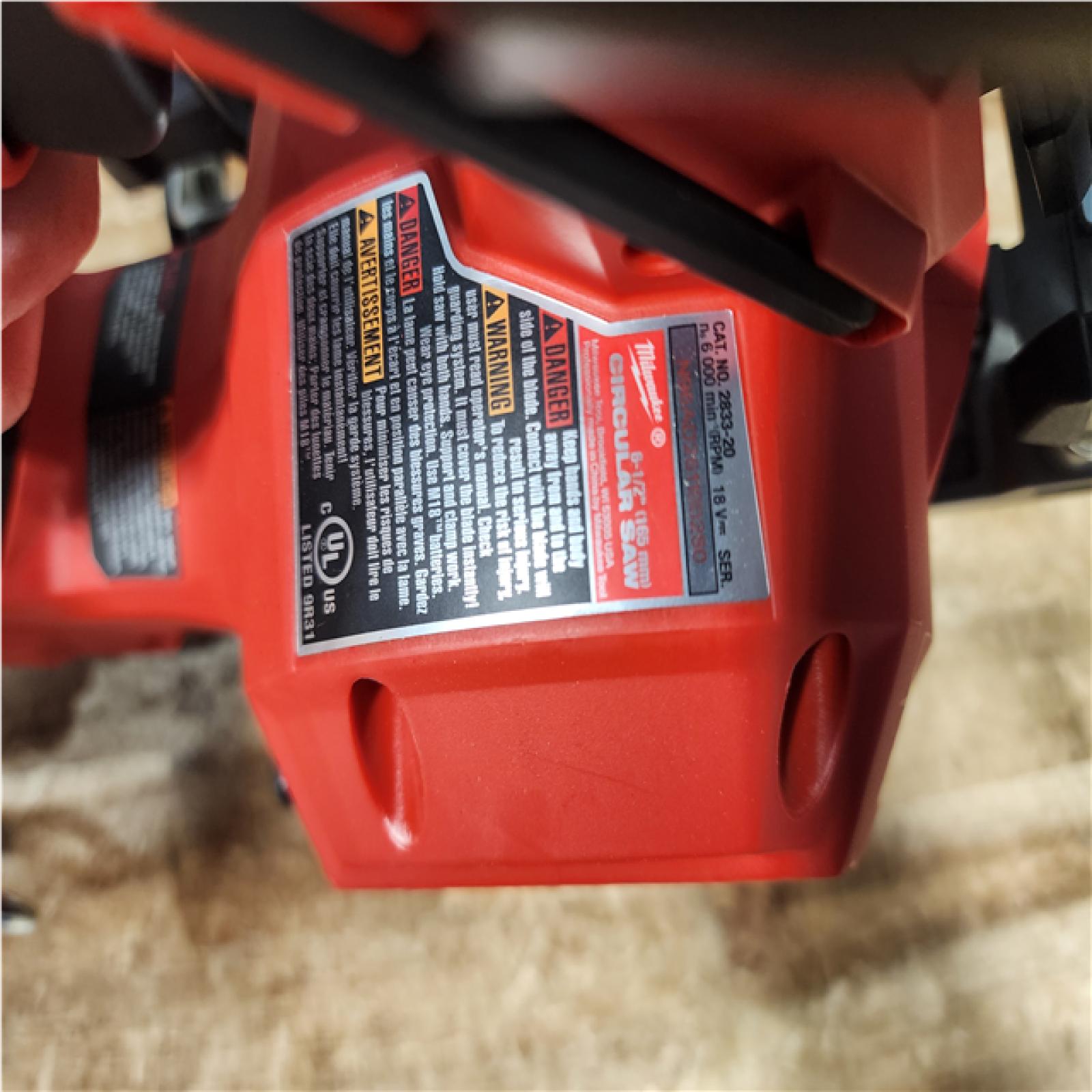 Houston Location AS-IS Milwaukee FUEL Circular Saw