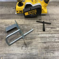 AS-IS DEWALT 20V MAX XR Cordless Brushless 3-1/4 in. Planer (Tool Only)