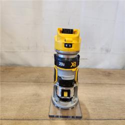 AS-IS- DEWALT 20V MAX XR Cordless Brushless Fixed Base Compact Router (Tool Only)