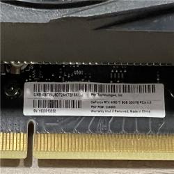 AS-IS PNY NVIDIA GeForce RTX 4060 Ti GDDR6 8GB GPU Graphics Card