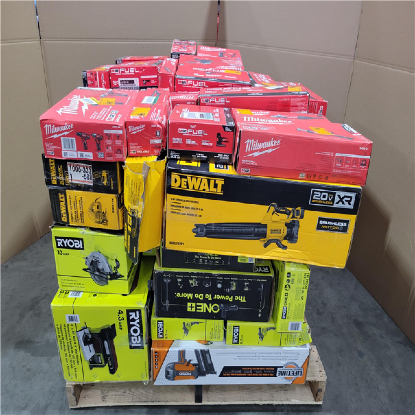 CALIFORNIA AS-IS TOOL PALLET