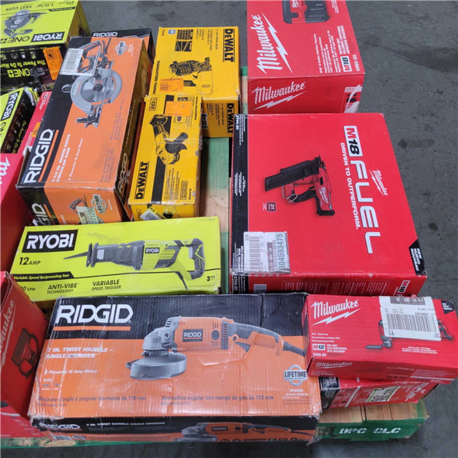 CALIFORNIA AS-IS TOOL PALLET