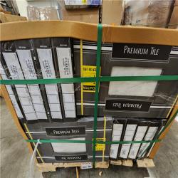 Phoenix NEW TrafficMaster Vigo White 12 in. x 24 in. Matte Ceramic Marble Look Floor and Wall Tile (448 sq. ft. /28 Case)