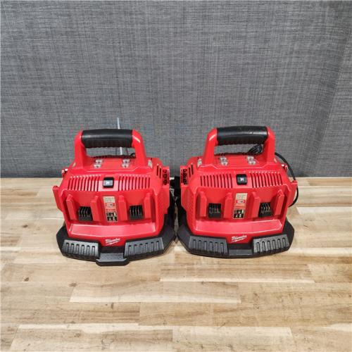 HOUSTON LOCATION - AS-IS MILWAUKEE BATTERY CHARGER QTY - 2