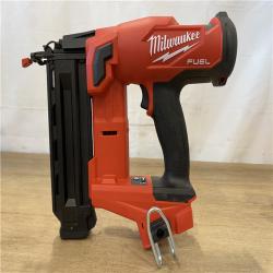 AS-IS Milwaukee FUEL 18-Volt Lithium-Ion Brushless Cordless Gen II 18-Gauge Brad Nailer (Tool-Only)