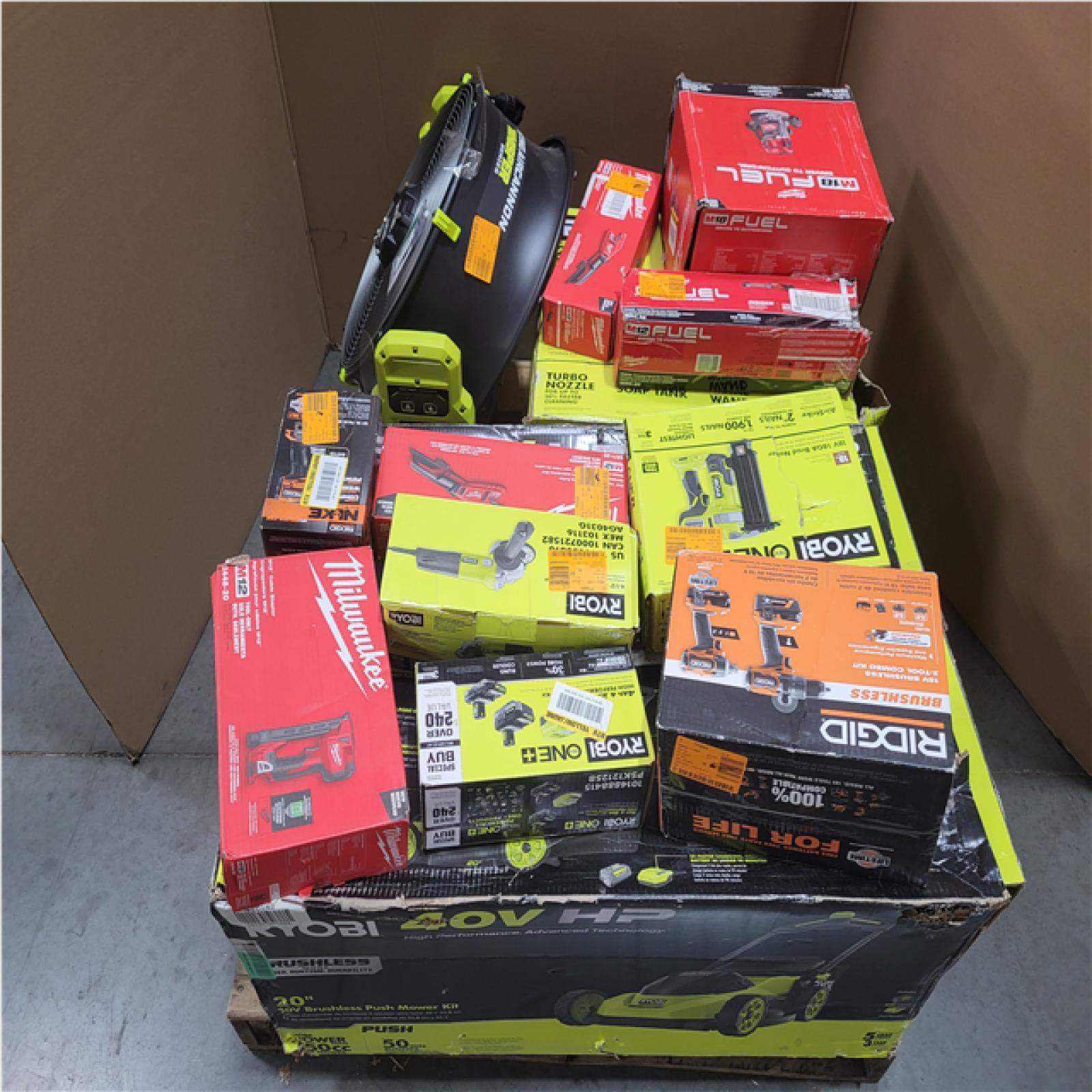 CALIFORNIA AS-IS TOOL PALLET
