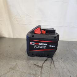 AS-IS- Milwaukee M18 Forge 48-11-1813 12 Ah Lithium-Ion Redlithium HD Battery 1 Pc