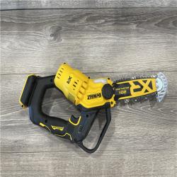 AS-IS DEWALT 20V MAX 8 in. Brushless Cordless Battery Powered Pruning Chainsaw (Tool Only)
