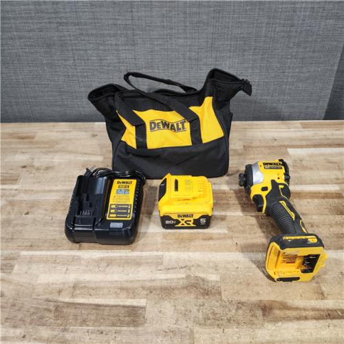 HOUSTON LOCATION - AS - IS DEWALT ATOMIC 20V MAX Lithium-Ion Cordless 1/4 in. Brushless Impact Driver Kit