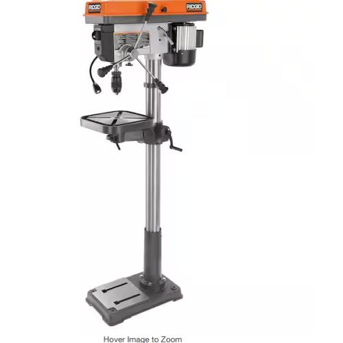 DALLAS LOCATION - RIDGID 15 in. 12-Speed Drill Press with LED