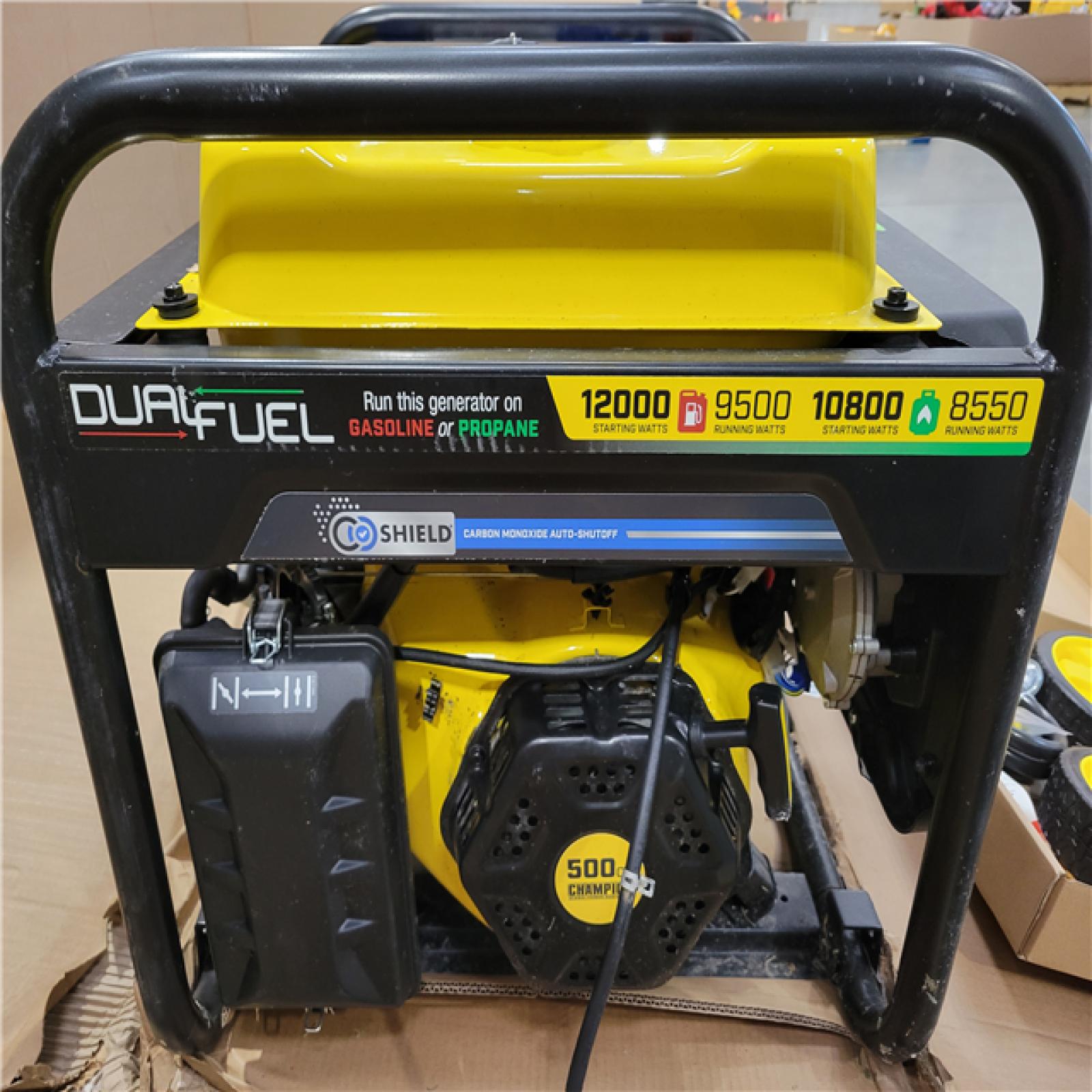 CALIFORNIA AS-IS CHAMPION 12000 PORTABLE GENERATOR