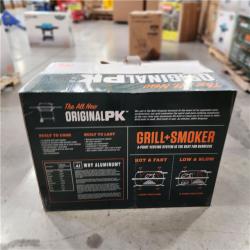 NEW - PK Grills PK300 Aaron Franklin Portable Charcoal Grill in Blue Teal