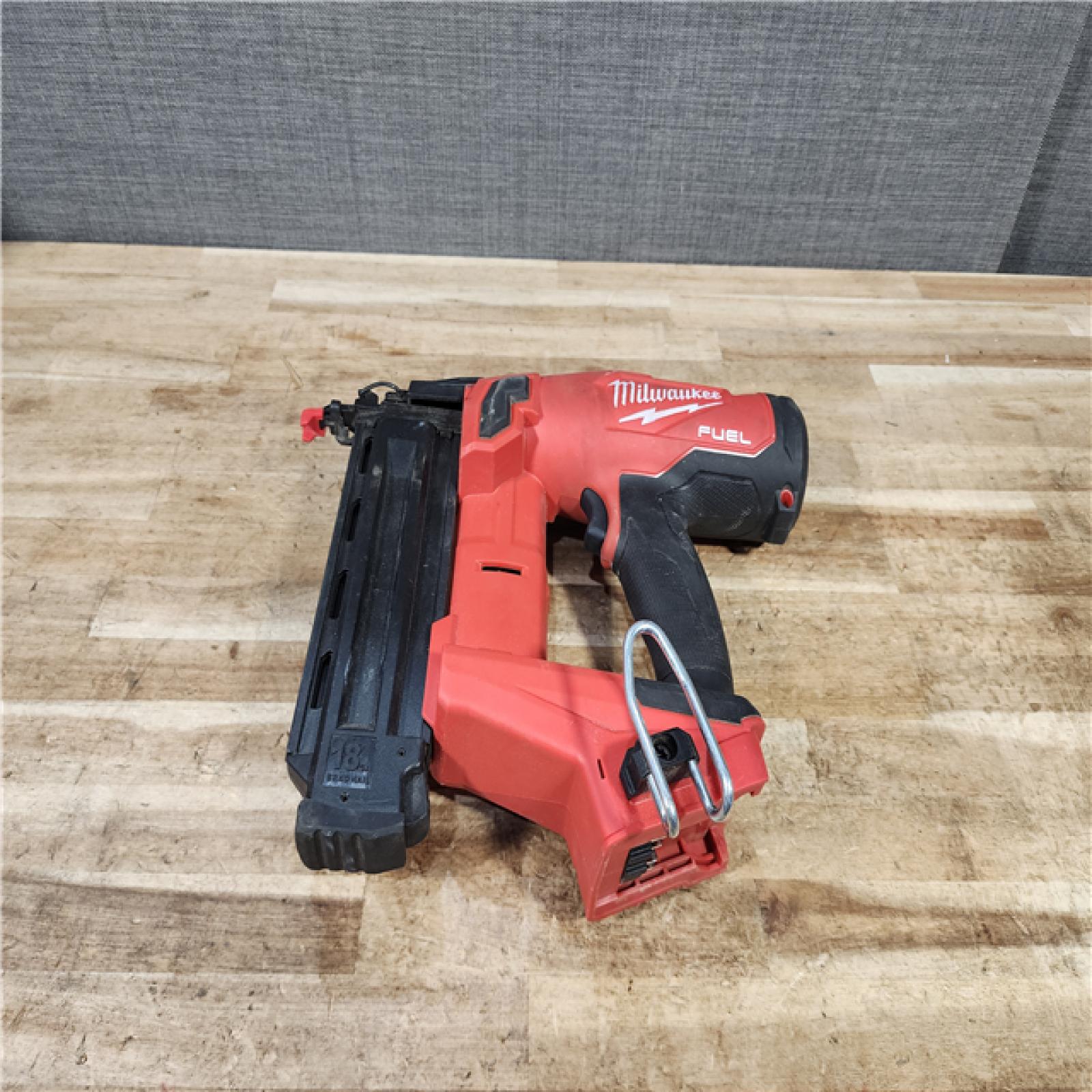 HOUSTON LOCATION - AS - IS Milwaukee FUEL 18-Volt Lithium-Ion Brushless Cordless Gen II 18-Gauge Brad Nailer (Tool-Only)