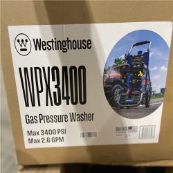 DALLAS LOCATION - Westinghouse WPX3400 Gas Pressure Washer  3400 PSI PALLET-(2 UNITS)