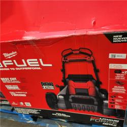 As-Is - M18 FUEL Brushless Cordless 21 in. Walk Behind Dual Battery Self-Propelled Mower W/(2) 12.0Ah Battery and Rapid Charger