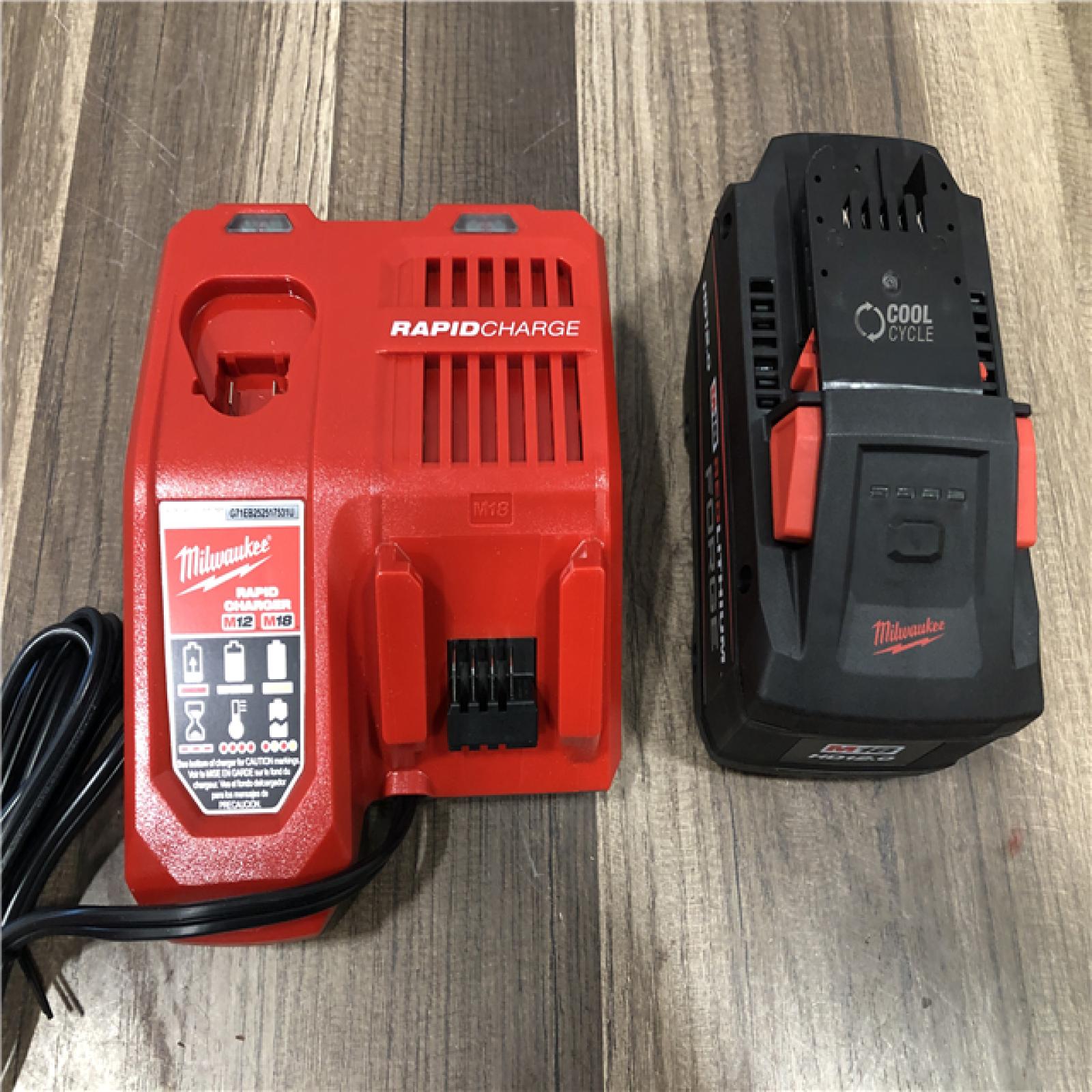 AS-IS Milwaukee M18 18-Volt Lithium-Ion REDLITHIUM FORGE Starter Kit