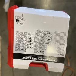 New! - Plumber's Bi-Metal Hole Saw Set (17-Piece)