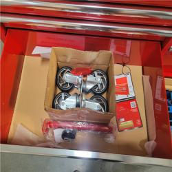 California NEW HUSKY 52 in. 10 Drawer Mobile Workbench with Pegboard