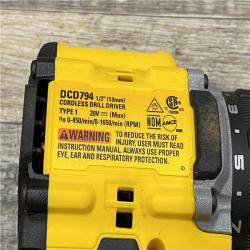 AS-IS DEWALT ATOMIC 20-Volt MAX Lithium-Ion Cordless (2-Tool) Combo Kit