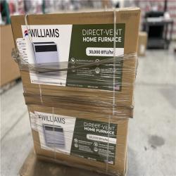 DALLAS LOCATION - Surface-Mount Gas Wall Heater, Natural Gas, Direct Vent Vent Type, Gravity Convection(2 UNITS)