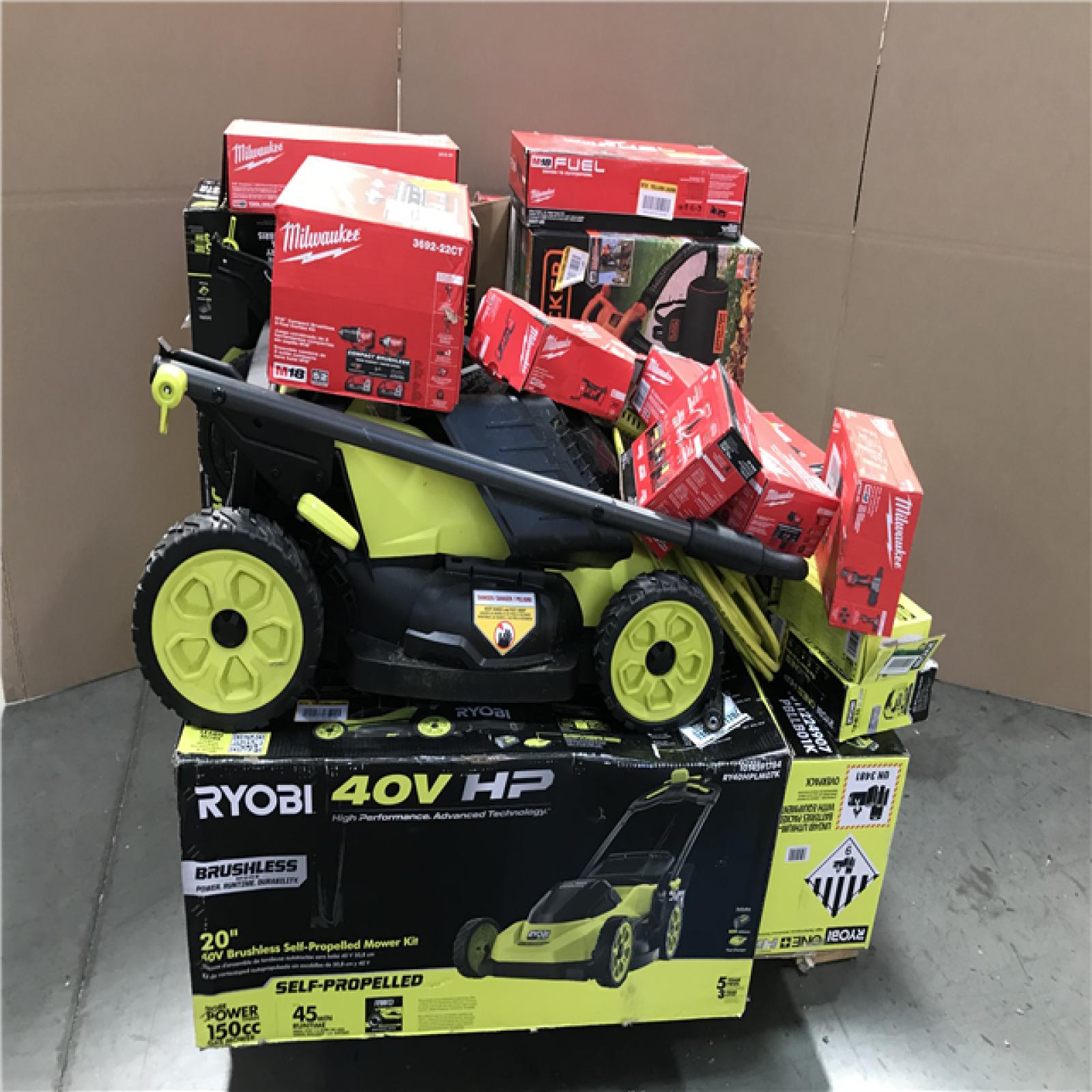CALIFORNIA AS-IS TOOL PALLET