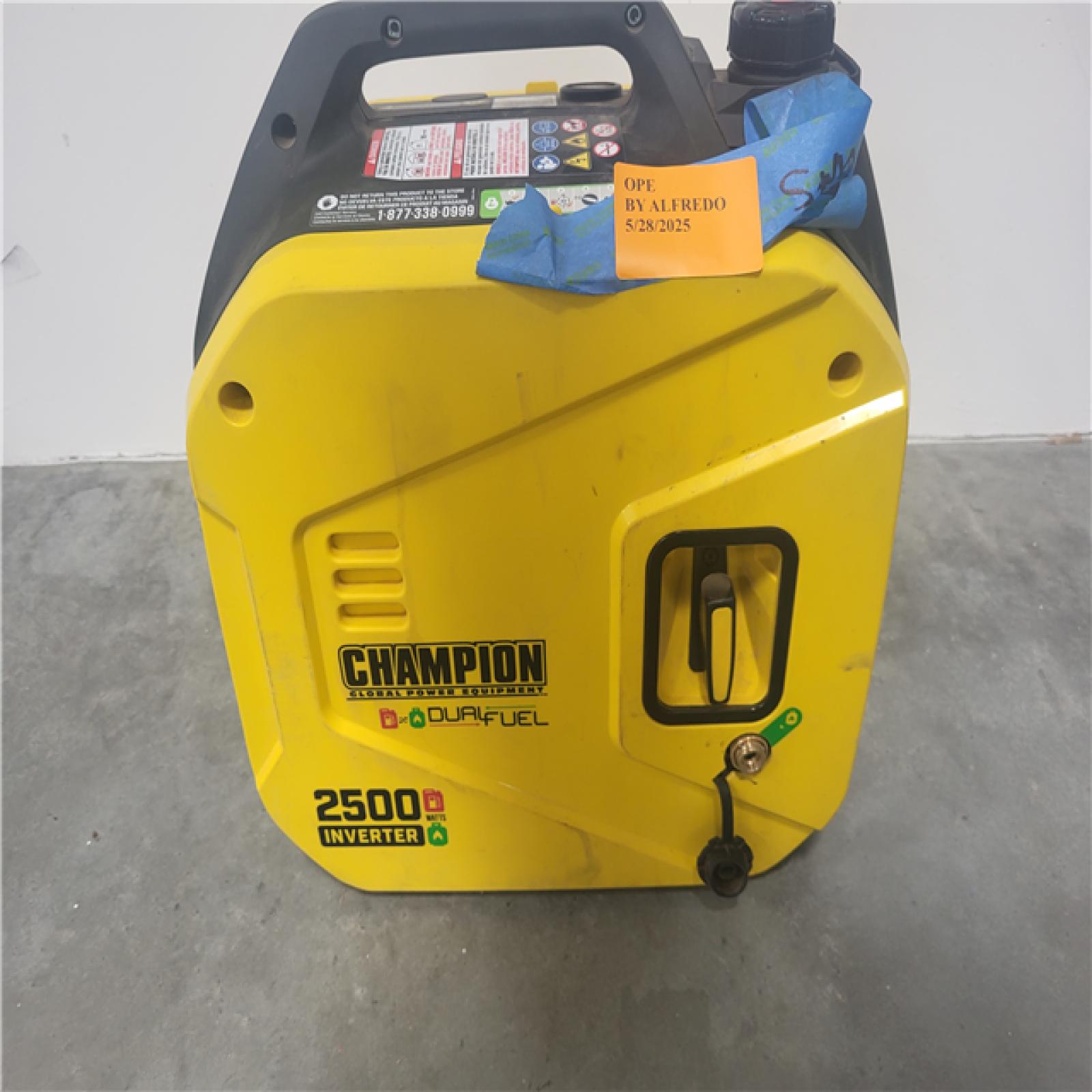 CALIFORNIA AS-IS OUTDOOR POWER EQUIPMENT