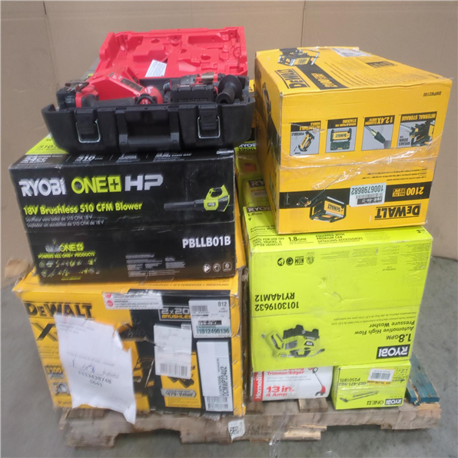 CALIFORNIA AS-IS TOOL PALLET