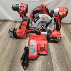 AS-IS- Milwaukee M18 4-Tool Combo Kit