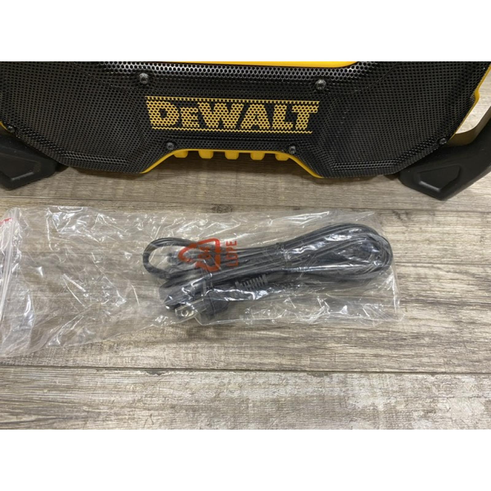 AS-IS DEWALT 20V MAX Compact Cordless Bluetooth Radio (Tool Only)