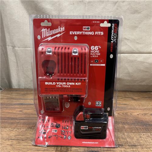 NEW Milwaukee M18 18-Volt Lithium-Ion XC Battery Starter Kit