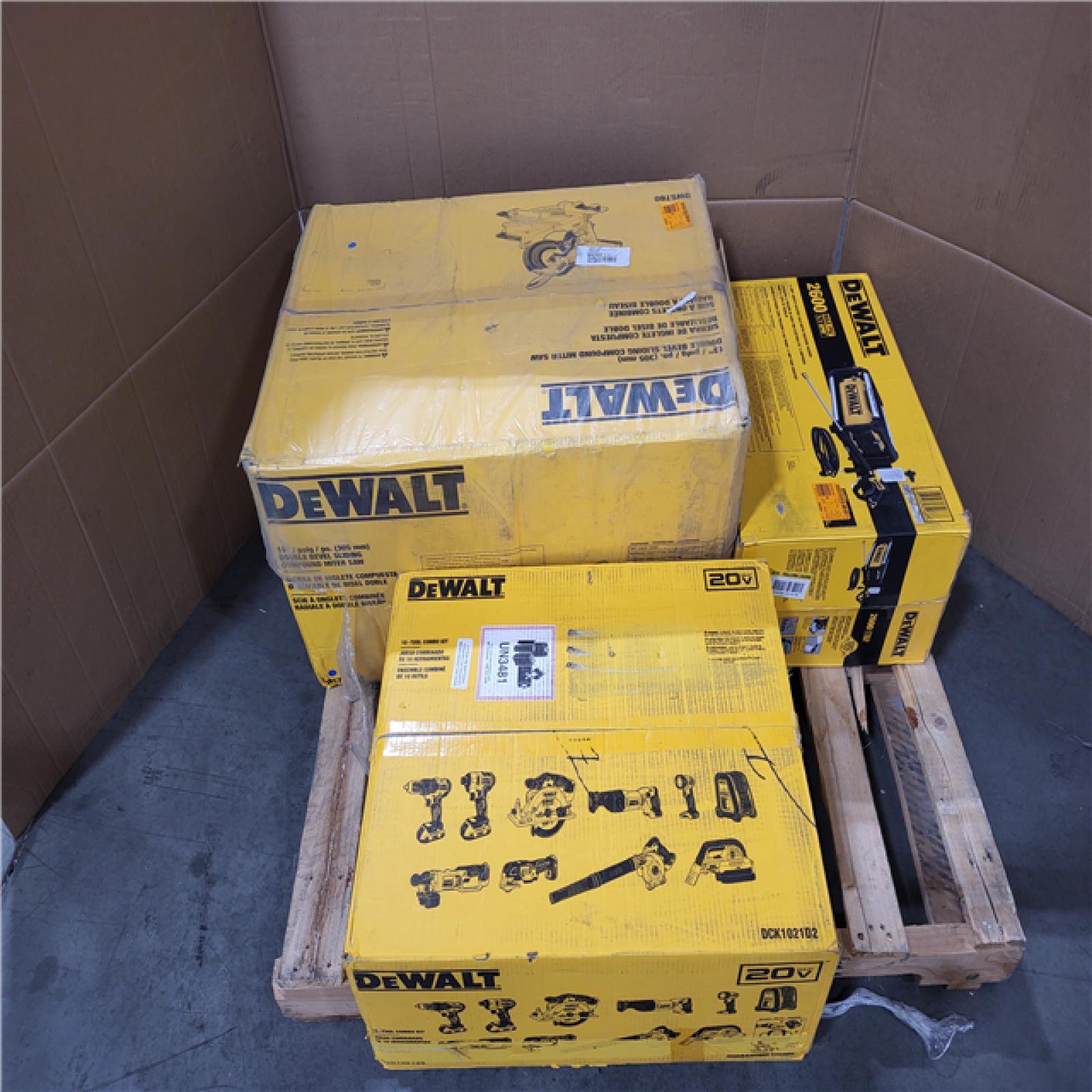 CALIFORNIA AS-IS TOOL PALLET