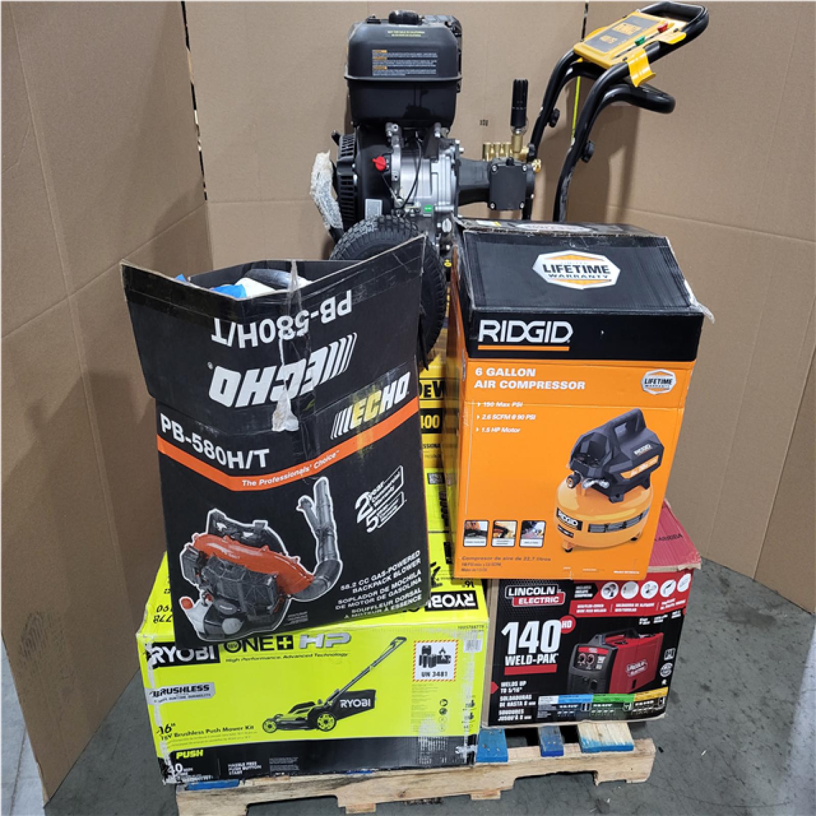 CALIFORNIA AS-IS OUTDOOR POWER EQUIPMENT