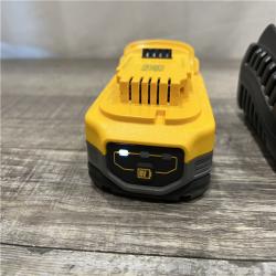AS-IS DEWALT 20V MAX XR POWERSTACK Lithium-Ion Battery Starter Kit with 3.5Ah Battery and Charger