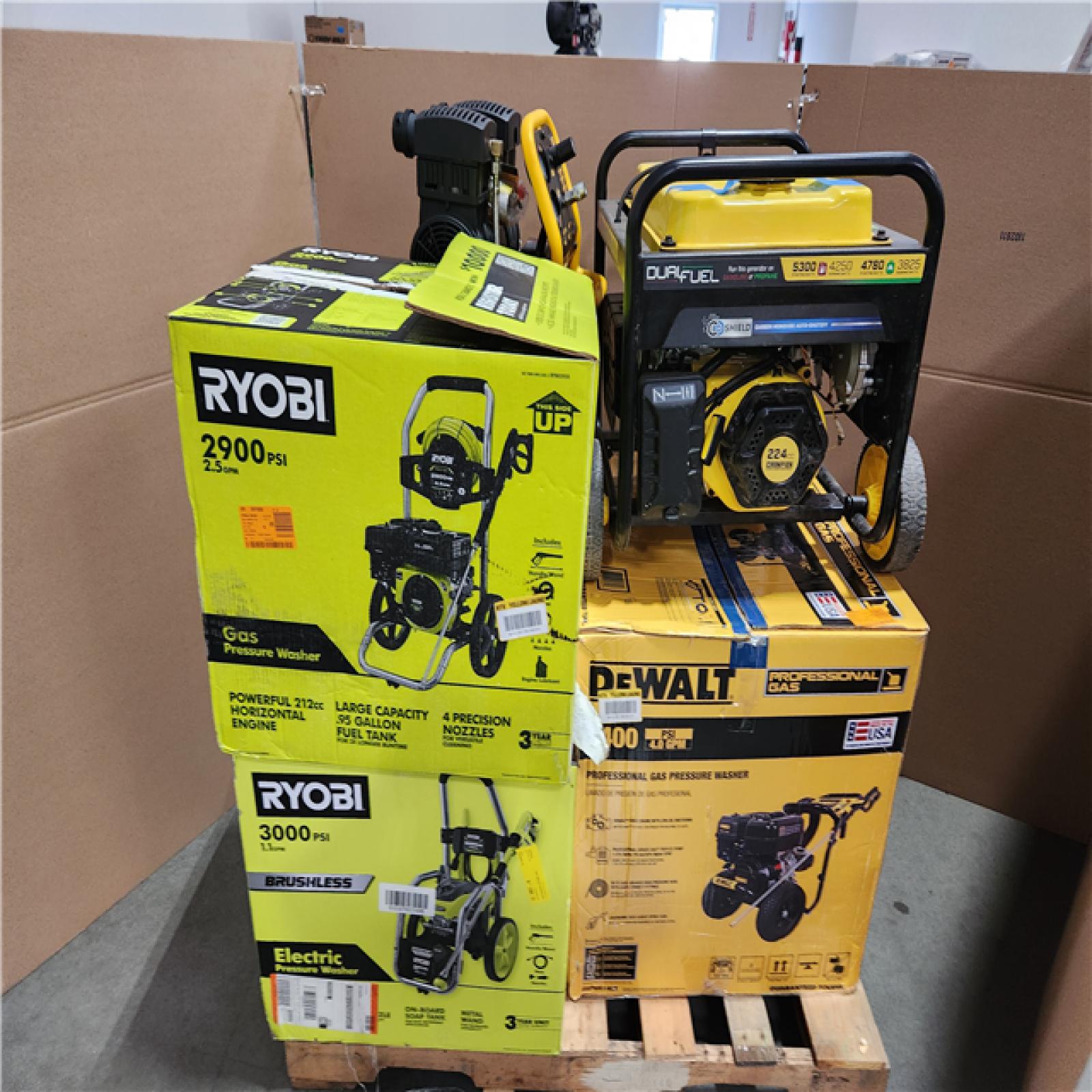 CALIFORNIA AS-IS OUTDOOR POWER EQUIPMENT