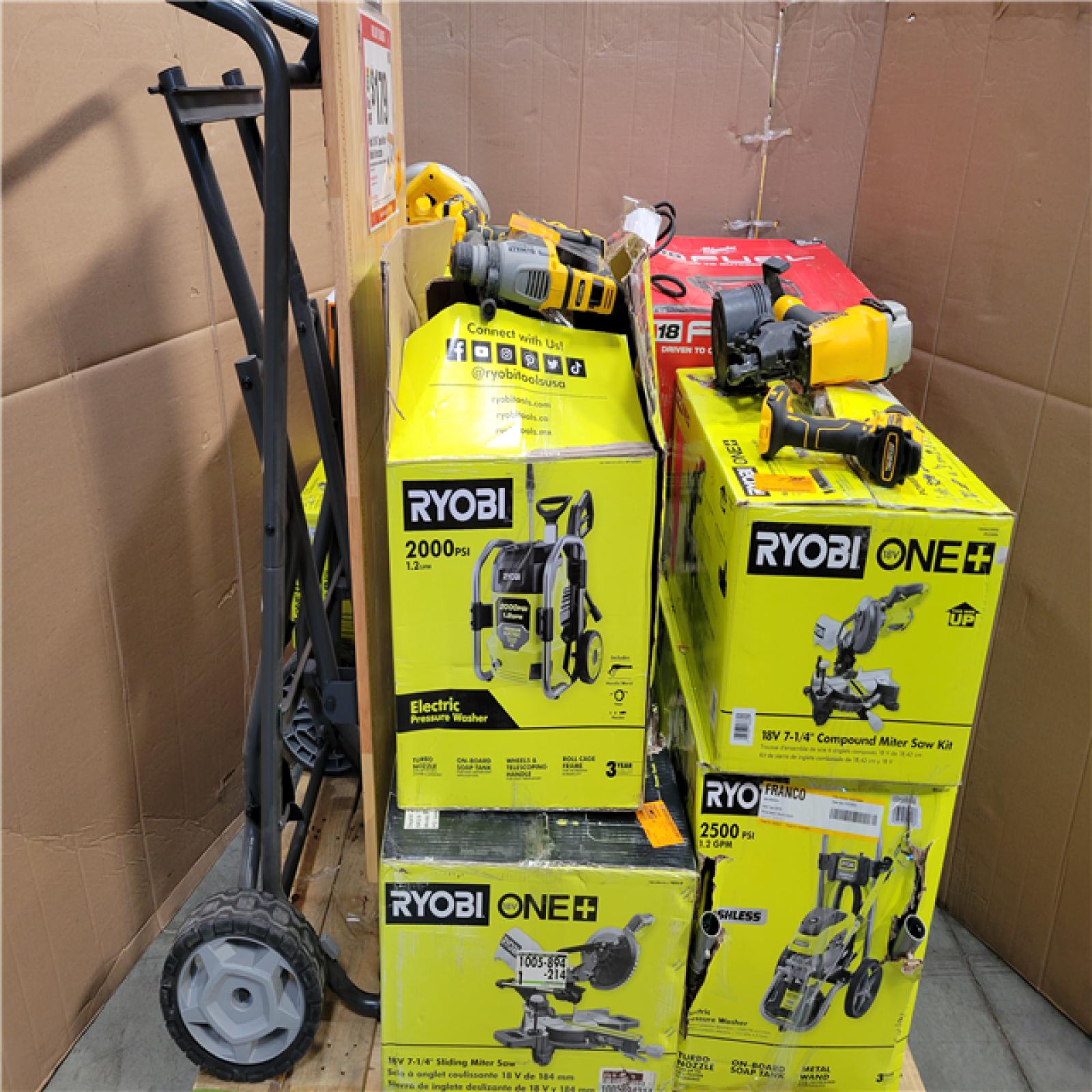 CALIFORNIA AS-IS TOOL PALLET