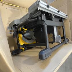 AS-IS - DEWALT 15 Amp Corded 10 in. Job Site Table Saw