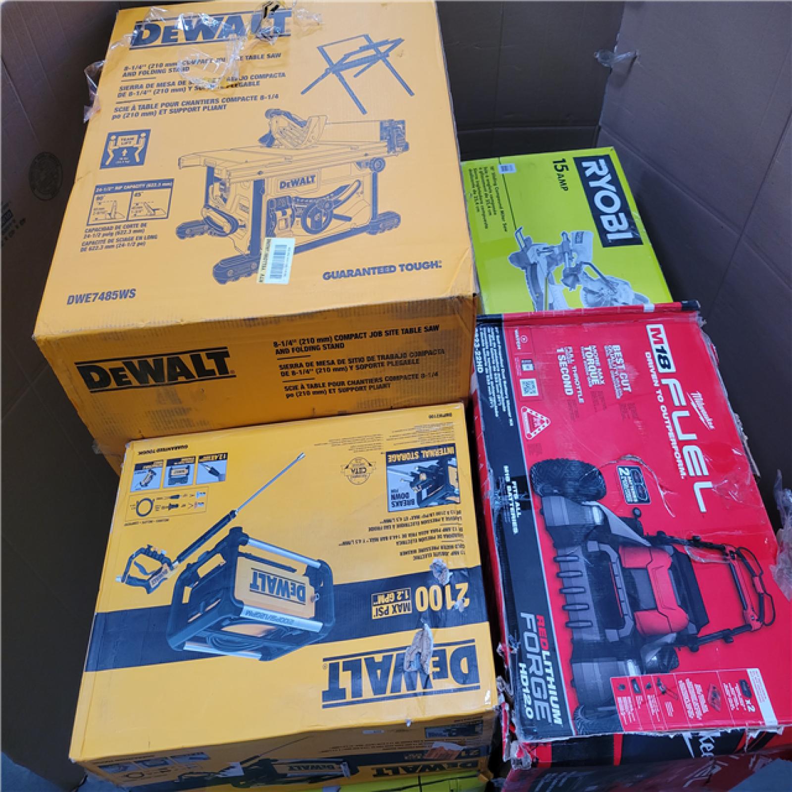 CALIFORNIA AS-IS TOOL PALLET