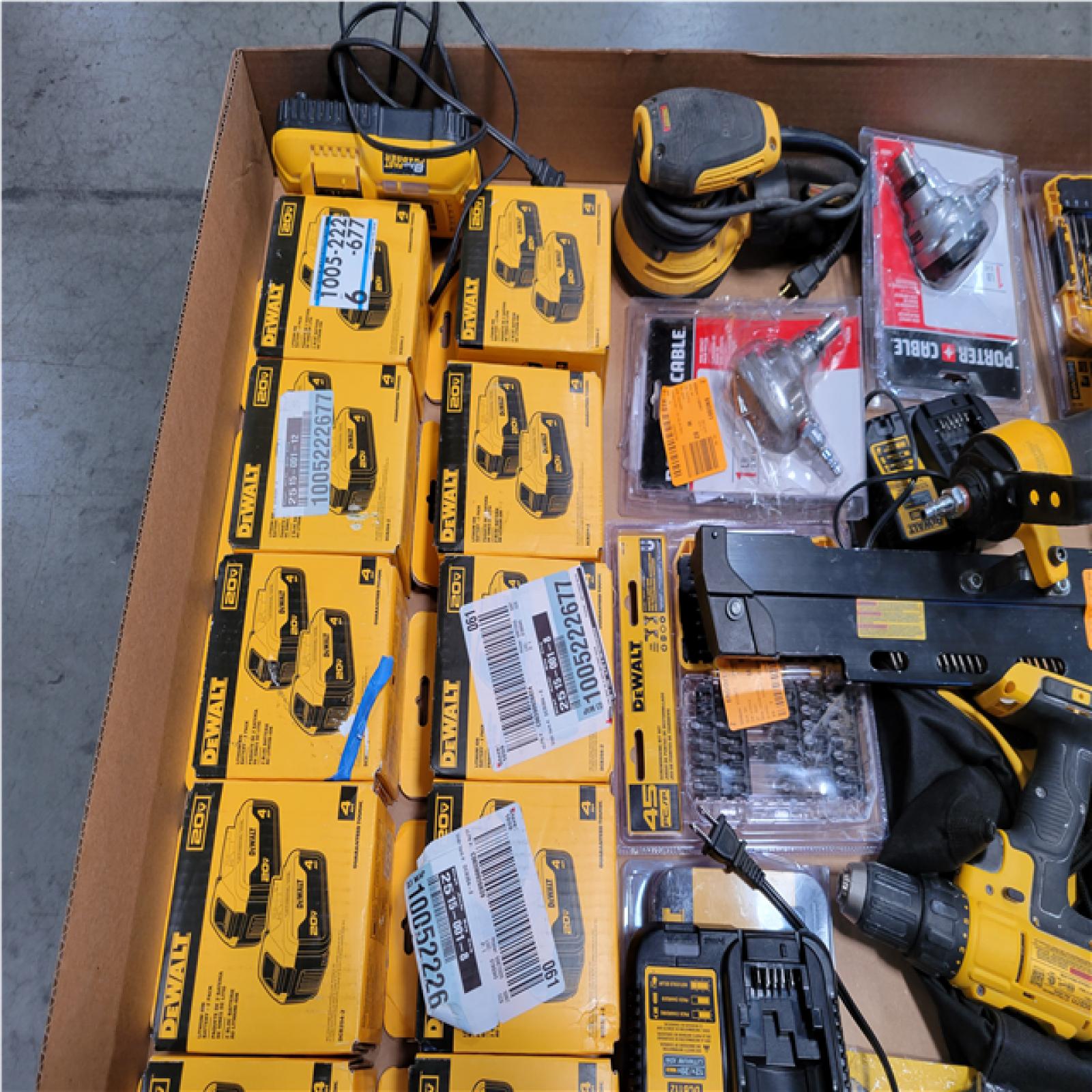 CALIFORNIA AS-IS TOOL PALLET