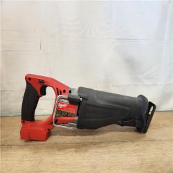 AS-IS- Milwaukee M18 Fuel 18V Brushless Super Sawzall Reciprocating Saw (Bare Tool)